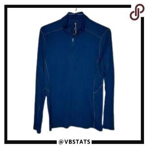 Kuhl Women's Large Dark Blue Outdoor Adventure 1/4 Zip Top in‎ Size Large